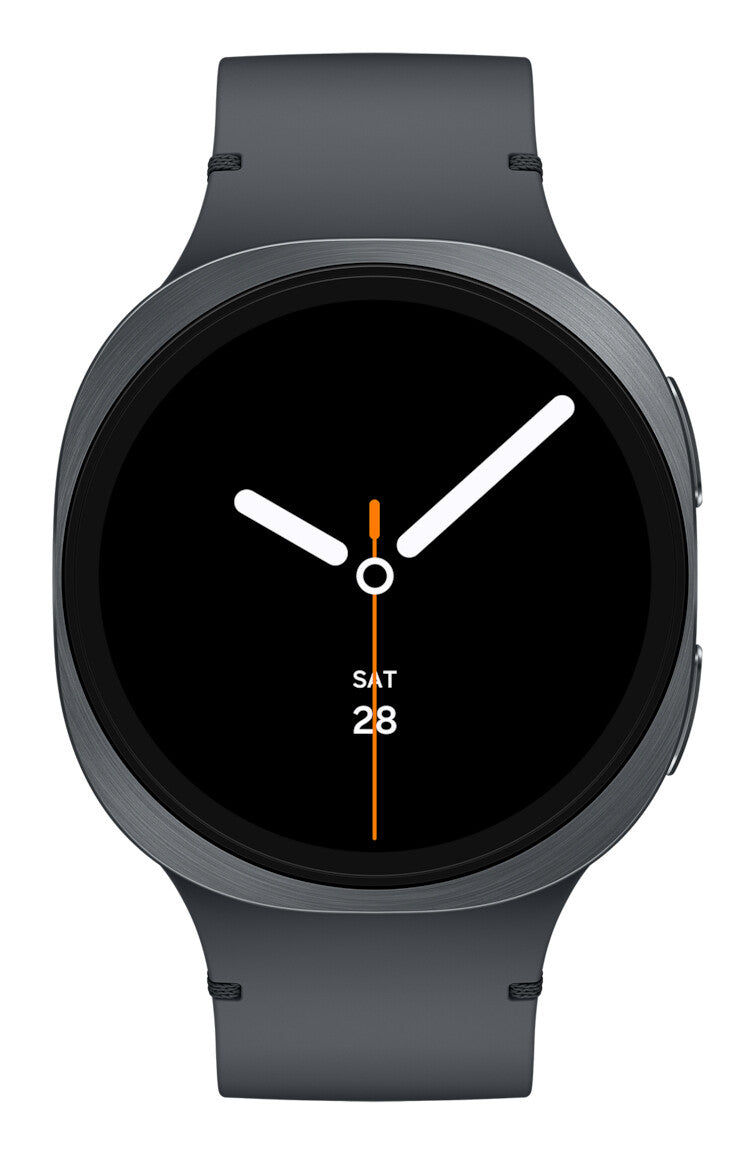 Samsung Galaxy Watch8 SM-L335FDAAEUA Smartwatch og sportsur 3,81 cm (1.5") AMOLED 44 mm Digital 480 x 480 pixel 4G Grafit Wi-Fi GPS (satellit)
