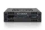 Icy Dock MB742SP-B drive bay panel Sort