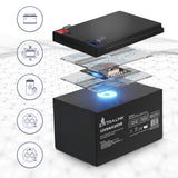 Extralink AKUMULATOR BATTERY ACCUMULATOR AGM 12V 9AH Blybatterier (VRLA) 9 At