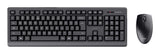 Trust Primo tastatur Mus inkluderet Kontor RF trådløst QWERTZ Tysk Sort