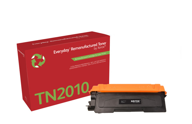 Everyday™ Mono Remanufactured Toner by Xerox compatible with Brother TN2010, Standard kapacitet