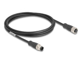 DeLOCK 80804 netværkskabel Sort 2 m Cat5e S/FTP (S-STP)