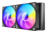 Azza HEX 240 Computerkabinet Alt-i-en væskekøler 12 cm Sort 1 stk