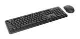 Trust TKM-350 tastatur Mus inkluderet Kontor RF trådløst QWERTZ Tysk Sort