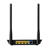 Edimax N300 trådløs router Hurtigt ethernet Enkelt band (2,4 GHz) Sort