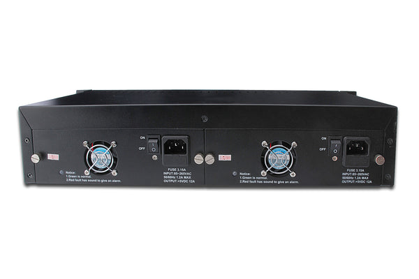 Digitus DN-82000 netværkschassis 2U Sort