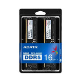 ADATA DDR5 5600 U-DIMM hukommelsesmodul 32 GB 2 x 16 GB 288-pin DIMM Fejlkorrigerende kode