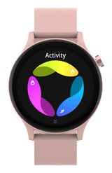 Denver SWC-338RO Smartwatch og sportsur 3,51 cm (1.38") TFT 44.6 mm Digital 240 x 240 pixel Berøringsskærm Rose