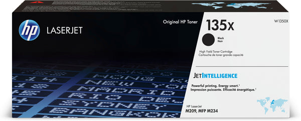 HP LaserJet Original 135X -tonerpatron med høj kapacitet, sort