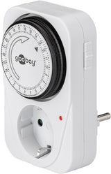 Goobay 51276 elektronisk tæller Hvid Daglig timer