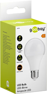 Goobay 65378 LED-lampe Varm hvid 3000 K 8,5 W E27 F