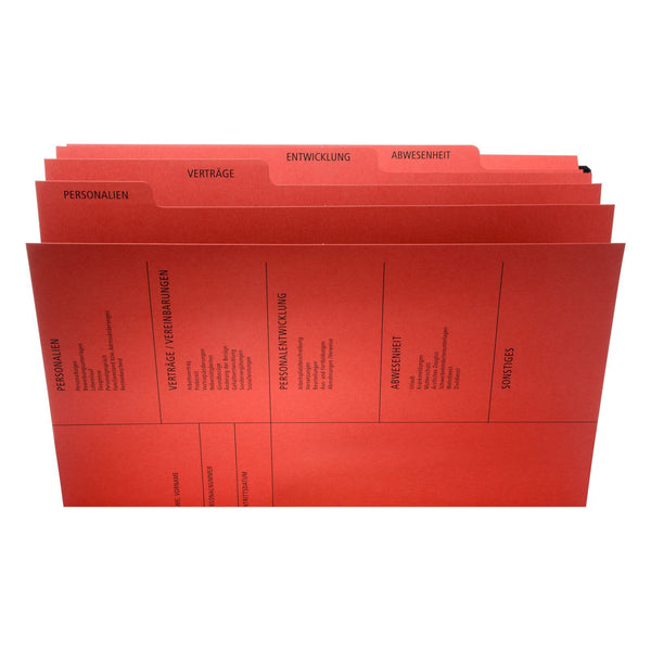 Pagna 44105-01 hængemappe Pap A4 Rød 10 stk