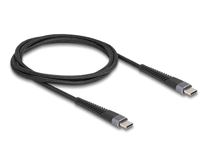 DeLOCK 81124 USB-kabel USB 2.0 1 m USB C 0,48 Gbit/sek. 60 W Sort