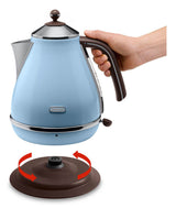 De’Longhi KBOV 2001.AZ elkedel 1,7 L 2000 W Blå