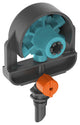 Gardena MDS 6-Pat.Spray Nozzle Sort Slutlinje montering