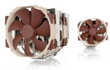 Noctua NH-D15 SE-AM4 Computerkølesystem Processor Køler Beige, Brun, Rustfrit stål