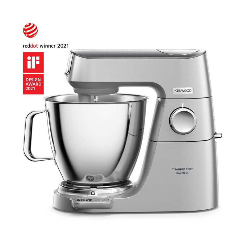 Kenwood Titanium Chef Baker XL Silver KVL85.704SI foodprocessor 1200 W 7 L Sølv Indbyggede vægte