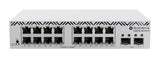 Mikrotik CSS318-16G-2S+IN netværksswitch Administreret Gigabit Ethernet (10/100/1000) Hvid