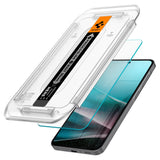 Spigen GLAS.tR EZ Fit Klar skærmbeskytter Samsung 2 stk