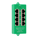 Extralink ACTIVE POE INJECTOR 4 PORT GIGABIT 802.3AT/AF MODE A - 1 Gbps - 4-Port Gigabit Ethernet 48 V