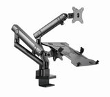 Gembird MA-DA3-02 skærmbeslag og -stativer 81,3 cm (32") Skrivebord Sort