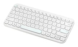 ASUS Marshmallow Keyboard KW100 tastatur Hjem Bluetooth QWERTZ Tysk Hvid