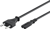 Goobay 50084 el-ledning Sort 1,5 m CEE7/16 C7 forbinder