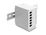 DeLOCK 91066 fiber adapter SC/LC 1 stk Grå