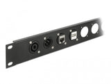 DeLOCK 86783 kabel kønsskifter RJ-11 Sort
