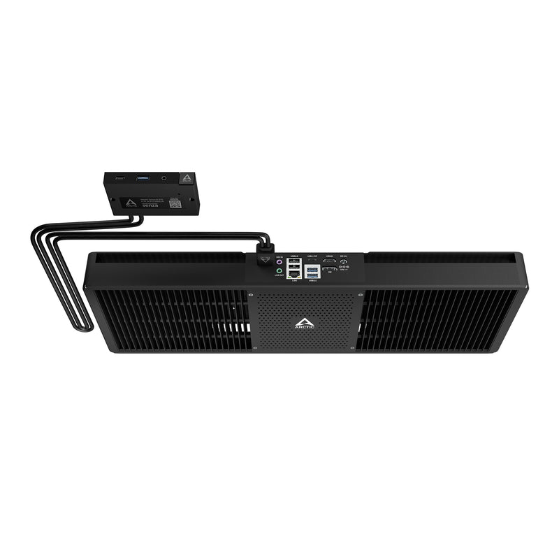 ARCTIC Senza AI 370 AMD Ryzen AI 9 HX 32 GB LPDDR5x-SDRAM 1 TB SSD Windows 11 Pro SFF Mini PC Sort
