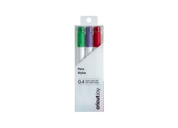 Cricut Joy Fine Point Grøn, Rød, Violet 3 stk
