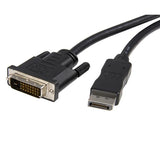 StarTech.com DP2DVIMM10 videokabel adapter 3 m DisplayPort DVI-D Sort