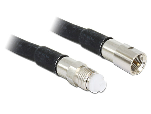 DeLOCK 88668 koaxial kabel 5 m FME Sort