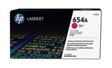 HP Original 654A LaserJet-tonerpatron, magenta