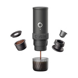 Outin OTEM-MO-01-AA-SG rejse kaffemaskine Grå