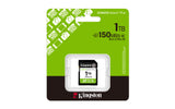 Kingston Technology 1 TB SDXC Canvas Select Plus Gen3 150 MB/s C10 UHS-I U3 V30