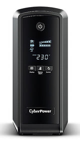 CyberPower CP900EIPFCLCD UPS-enhed Interaktivt indgangsstik 0,9 kVA 540 W 6 AC stikkontakt(er)