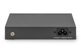 Digitus DN-95330-1 netværksswitch Ikke administreret Gigabit Ethernet (10/100/1000) Strøm over Ethernet (PoE) Sort