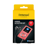 Intenso Video Scooter BT MP3 afspiller 16 GB Lyserød