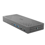 i-tec CATRIPLE4KDOCKPD2 dockingstation Ledningsført USB 3.2 Gen 2 (3.1 Gen 2) Type-C Grå