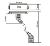 Vision TC3 HDMI stikkontakt