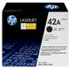 HP Original 42A LaserJet-tonerpatron, sort