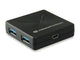 Conceptronic HUBBIES02B interface hub USB 3.2 Gen 1 (3.1 Gen 1) Mini-B 5000 Mbit/s Sort