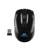 Rivacase 8038 + WIRELESS MOUSE 39,6 cm (15.6") Mappe Sort