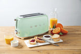 Smeg 50's Style Brødrister TSF02PGEU Pastelgrøn