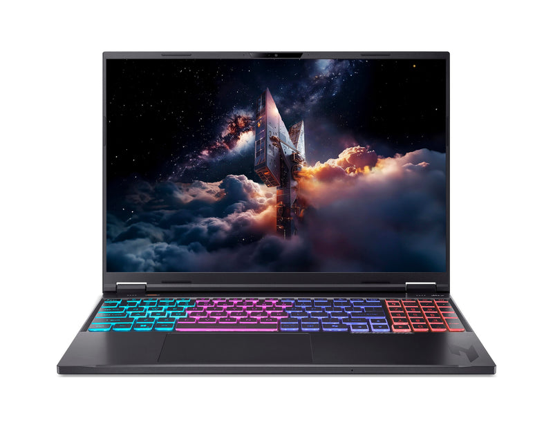 Acer Nitro 16 AN16-A91-R48M AMD Ryzen™ 9 9955HX3D Laptop 40,6 cm (16") WQXGA 16 GB DDR5-SDRAM 1 TB SSD NVIDIA GeForce RTX 5070 Ti Wi-Fi 6E (802.11ax) Windows 11 Home Sort