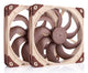 Noctua NF-A14X25 G2 PWM SX2-PP Computerkølesystem Computerkabinet Ventilator 14 cm Beige 2 stk
