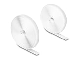 DeLOCK 20920 velcro lynlås Nylon, Polyester Hvid 1 stk