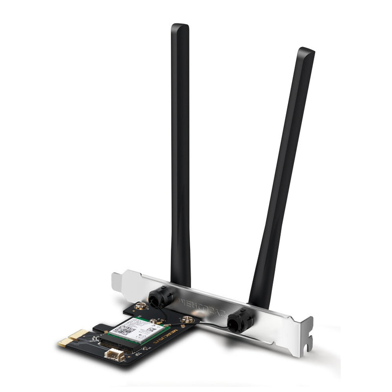Mercusys MA80XE netværkskort Intern WLAN / Bluetooth 3000 Mbit/s