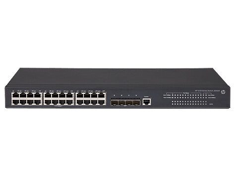 HPE FlexNetwork 5130 24G 4SFP+ EI Administreret L3 Gigabit Ethernet (10/100/1000) 1U Sort